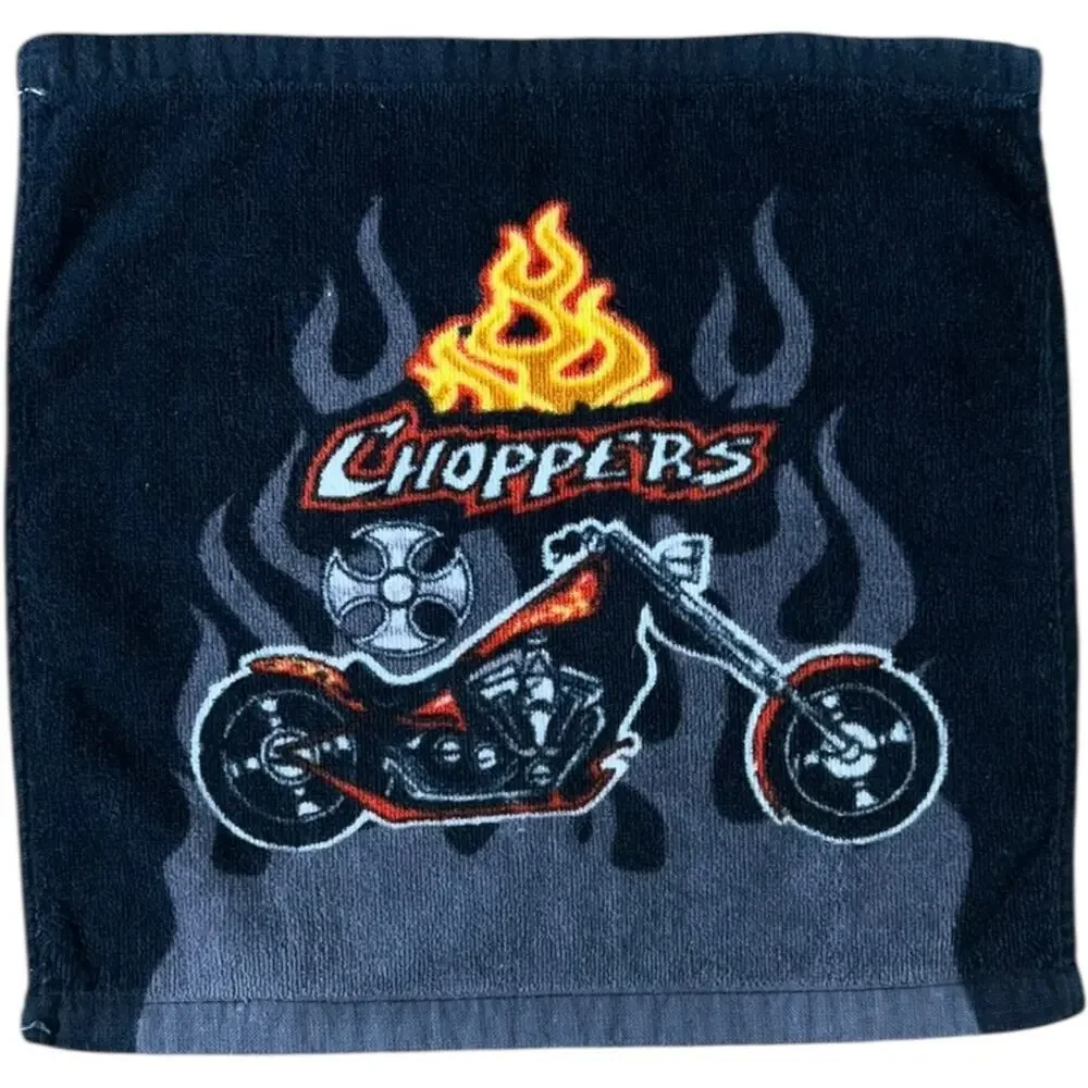 Choppers Flame Motorcycle Micro Towel
